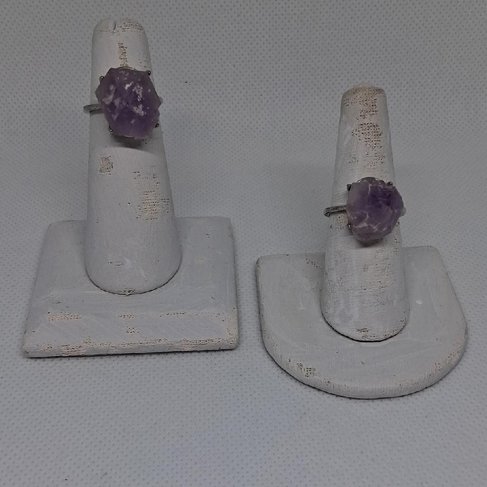 Purple Stone Rings